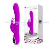 Vibrador con estimulador de 12 funciones y 7 rotaciones. Carga USB